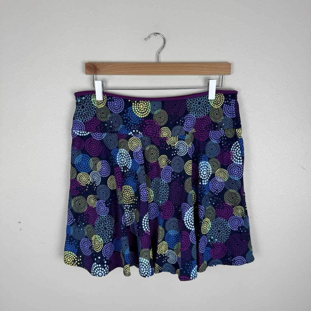 Sparkle Skirts Running 2XL Golf Tennis Pickleball Skort Pull On Polka Dot Multi